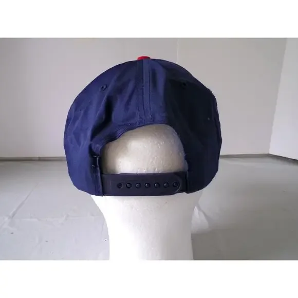 Chicago Cubs Blue and Red With The Classic "C" Embroidered Logo Snapback Cap - Picture 3 of 11